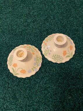 Rifle Paper Co Ceramic Candle Holders